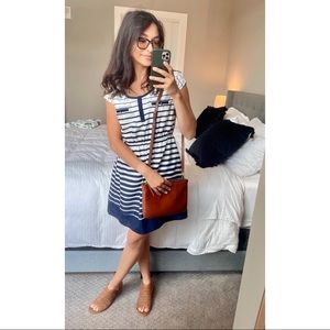 Striped Mid length dress size S